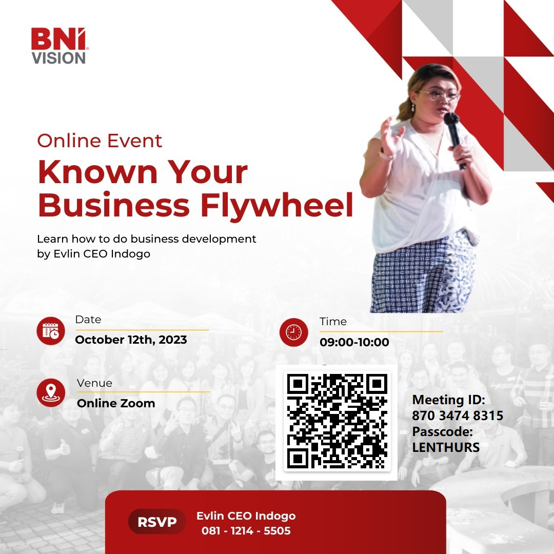 Speaker in Online Event Know Your Business Flywheel